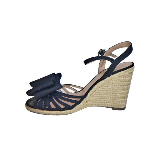 Kate Spade Briana Grossgrain wedge  size 8 - Picture 1 of 5